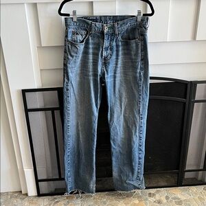 Tommy Hilfiger Men Classic Blue Denim Jeans, 30x32 Made in Mexico